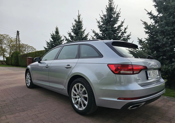 Audi A4 cena 83900 przebieg: 122000, rok produkcji 2019 z Goniądz małe 154